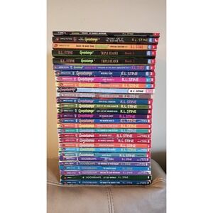 Lot of 29 Vintage Rl Stine Goosebumps Books. All First Prints Except 2. Hologram